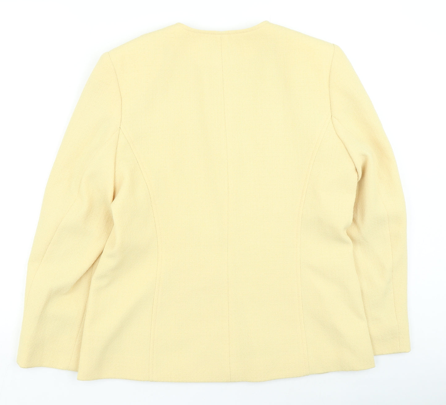 Eastex Womens Yellow Jacket Size 12 Button