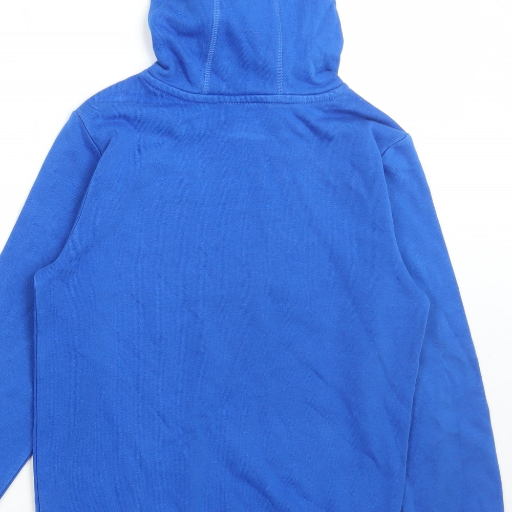 George Boys Blue Cotton Pullover Hoodie Size 8-9 Years Pullover - Epic Story