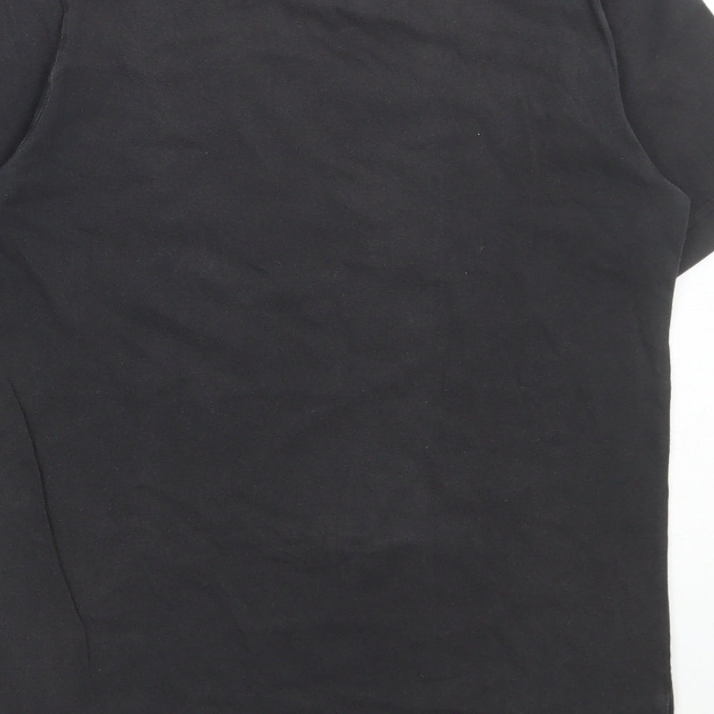 adidas Boys Grey Cotton Pullover T-Shirt Size 9-10 Years Round Neck Pullover - The brand with three stripes