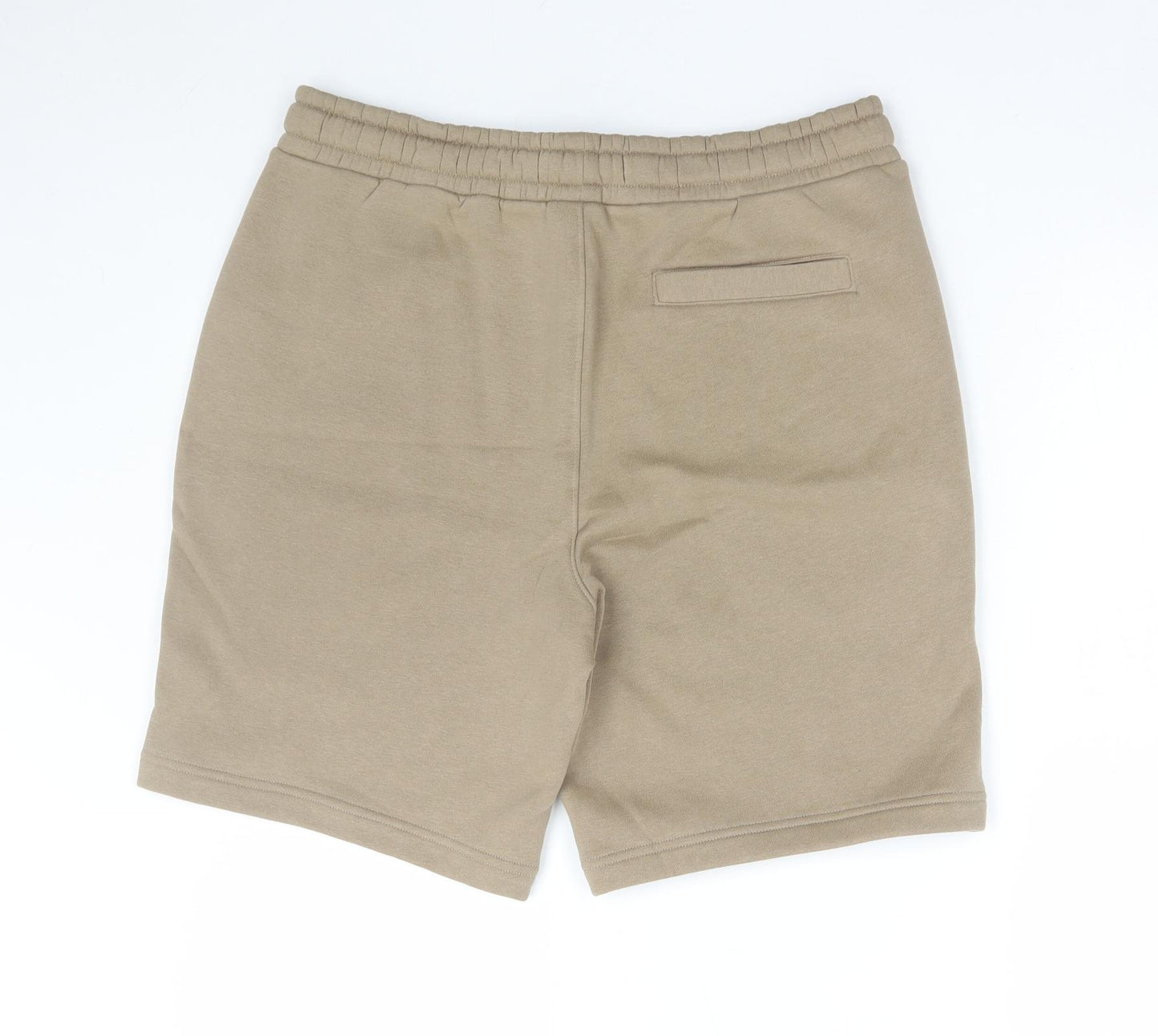 Matalan Mens Beige Cotton Sweat Shorts Size L L9 in Regular Drawstring