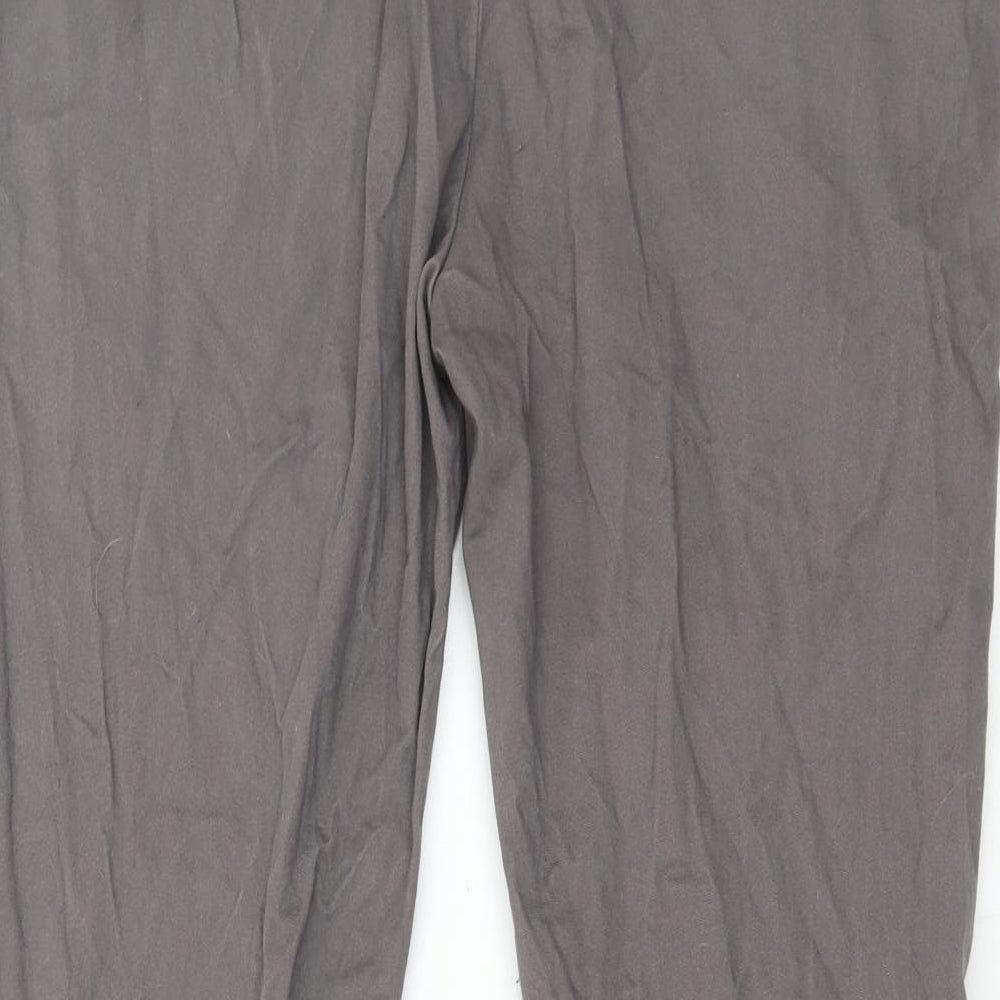 ASOS Womens Beige Cotton Cargo Trousers Size M L25 in Regular Drawstring