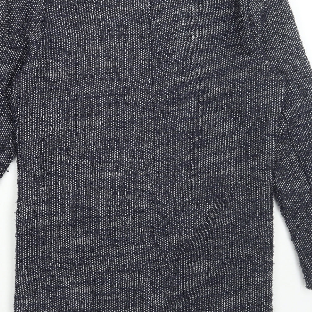 New Look Womens Blue Jacket Coatigan Size 12