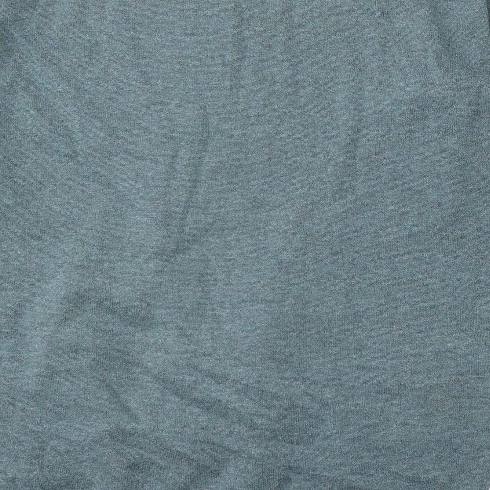 TU Mens Blue Round Neck Cotton Pullover Jumper Size M