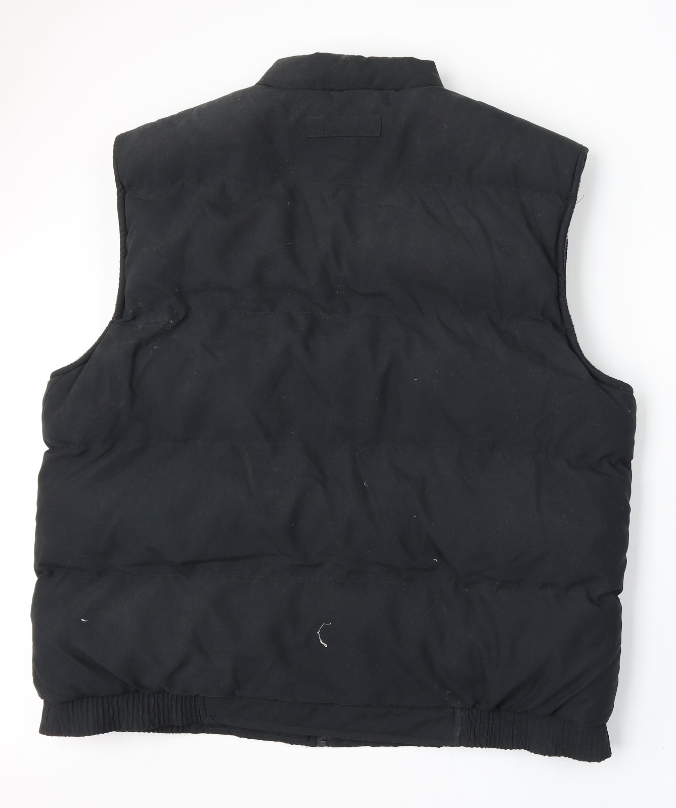 Kingston Mens Black Gilet Jacket Size XL Zip