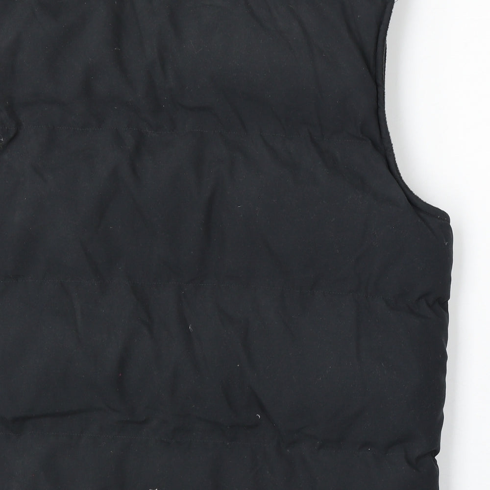 Kingston Mens Black Gilet Jacket Size XL Zip