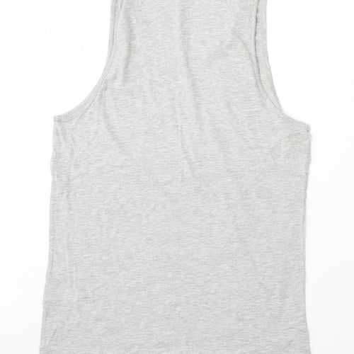 Cedar Wood State Mens White Cotton T-Shirt Size S Round Neck - West Coast