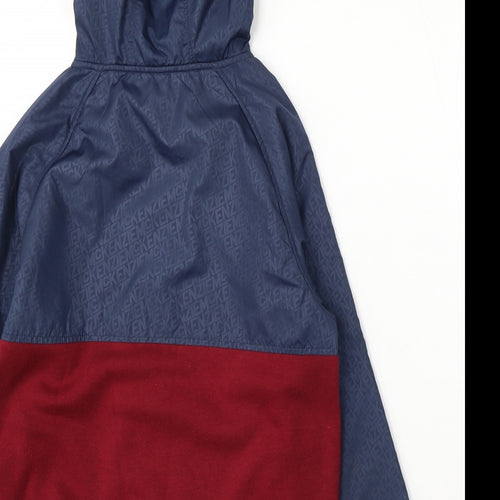 McKenzie Boys Blue Polyester Pullover Hoodie Size 13-14 Years Zip