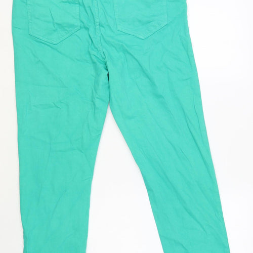 Gerard Womens Green Cotton Jegging Jeans Size 34 in L28 in Regular