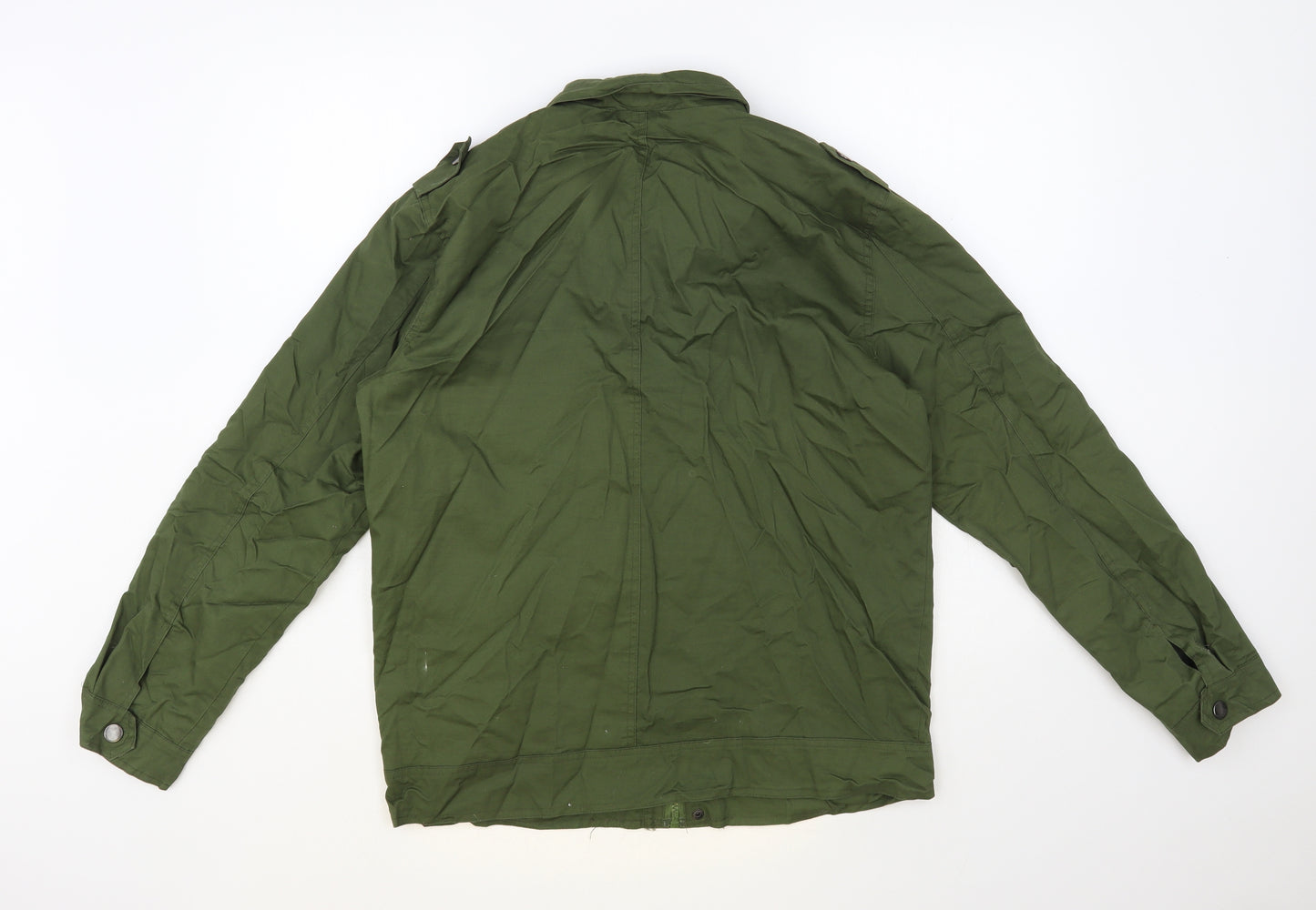 Ruiyige Mens Green Jacket Size M Zip