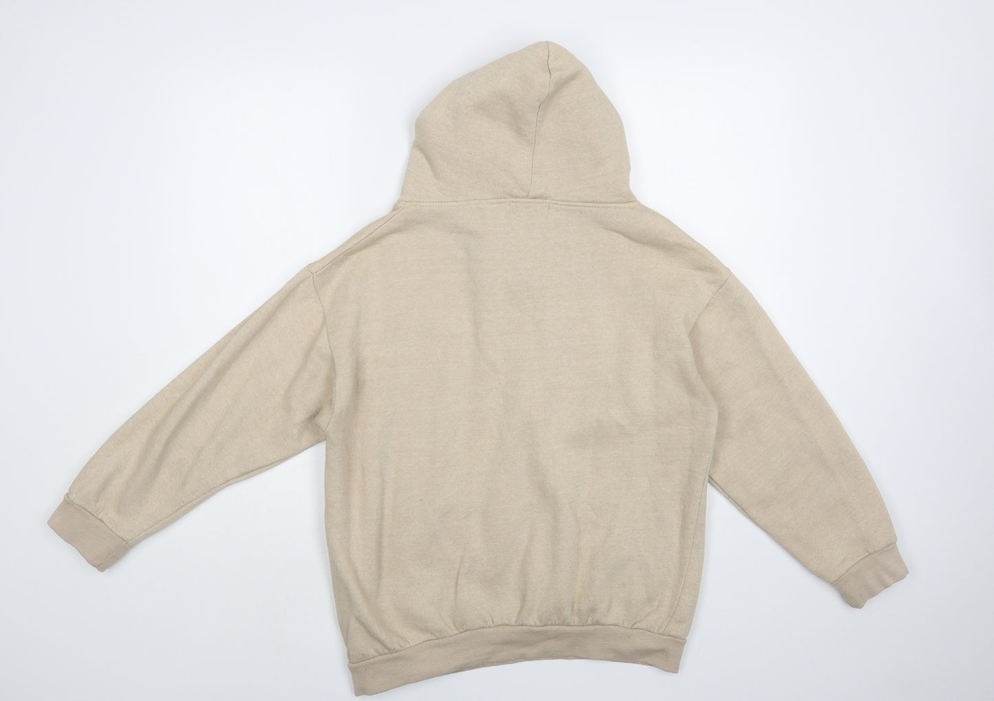 AX Paris Womens Beige Polyester Pullover Hoodie Size S Pullover - Yale