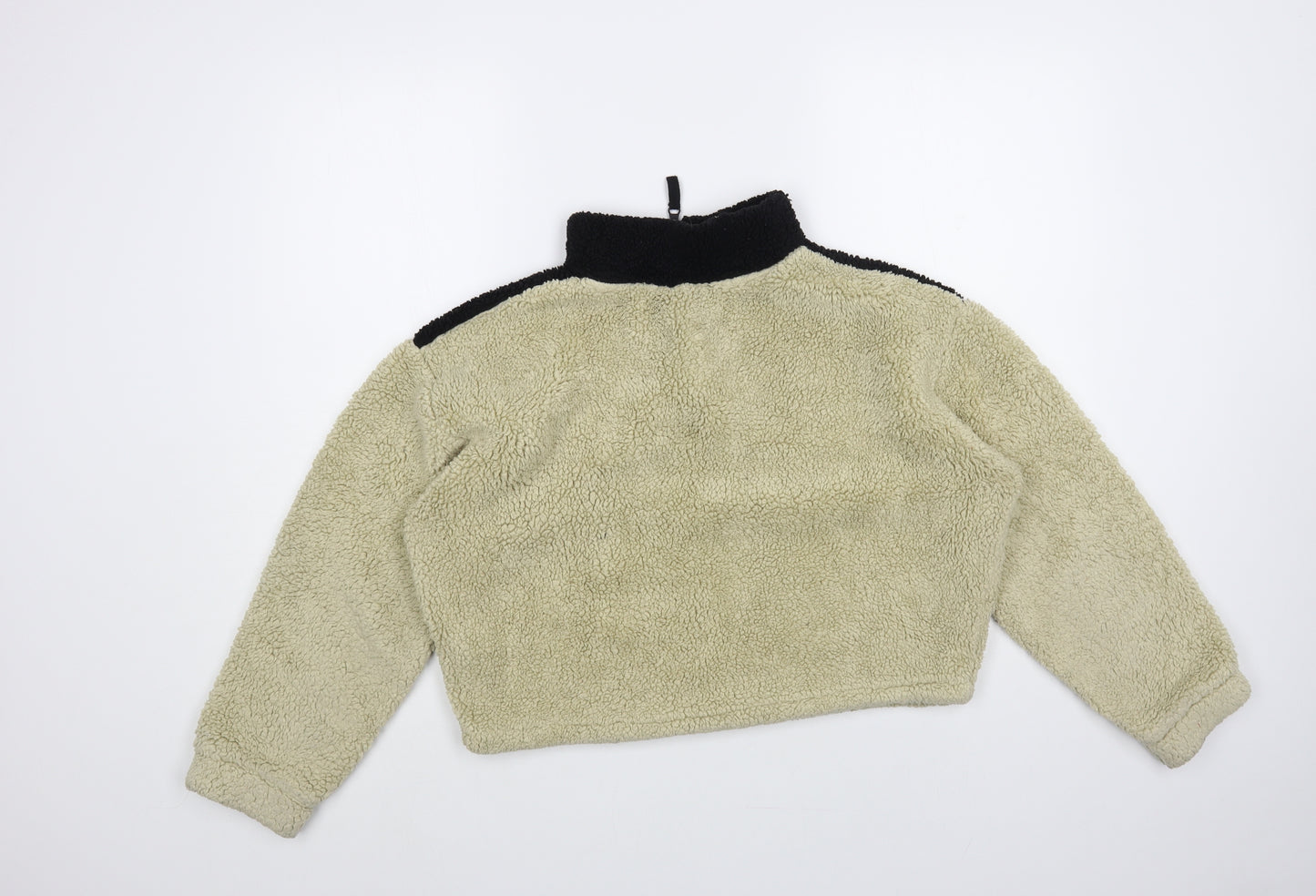 Primark Womens Beige Colourblock Polyester Pullover Sweatshirt Size 8 Pullover