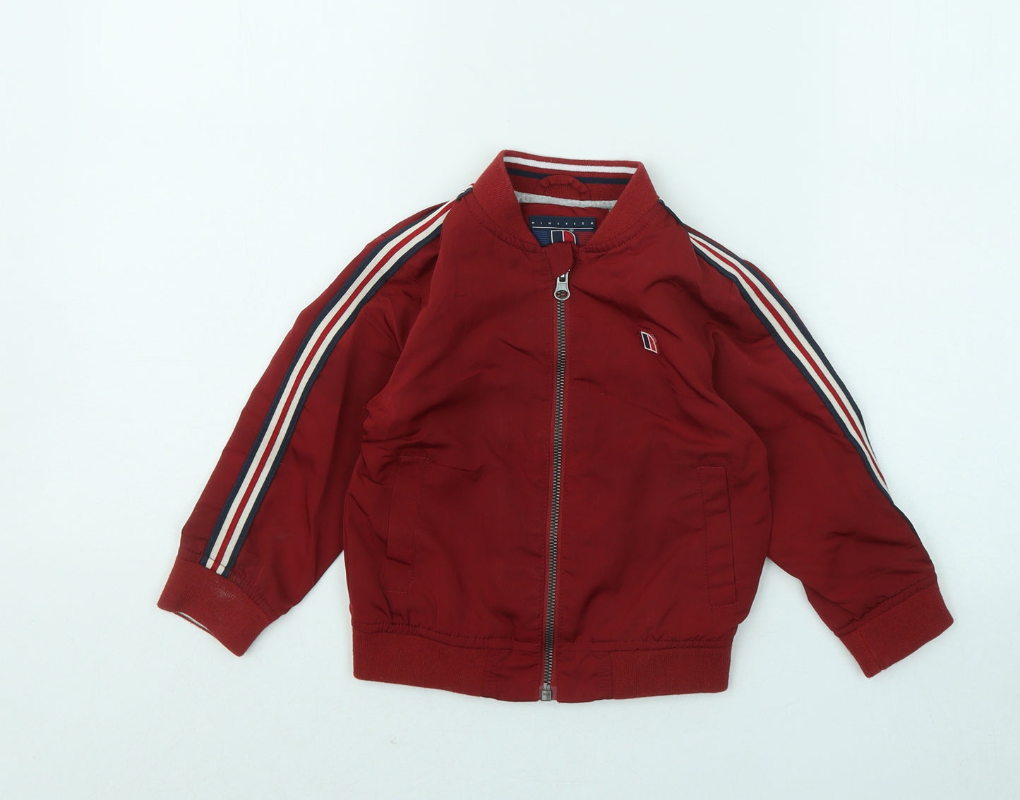 NEXT Boys Red Jacket Size 2-3 Years Zip