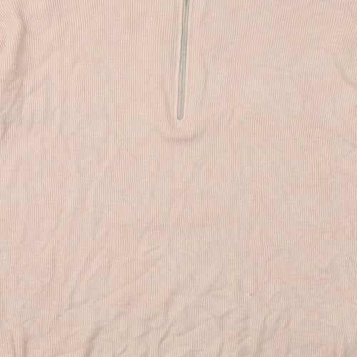 Atmosphere Womens Pink Round Neck Viscose Pullover Jumper Size 12