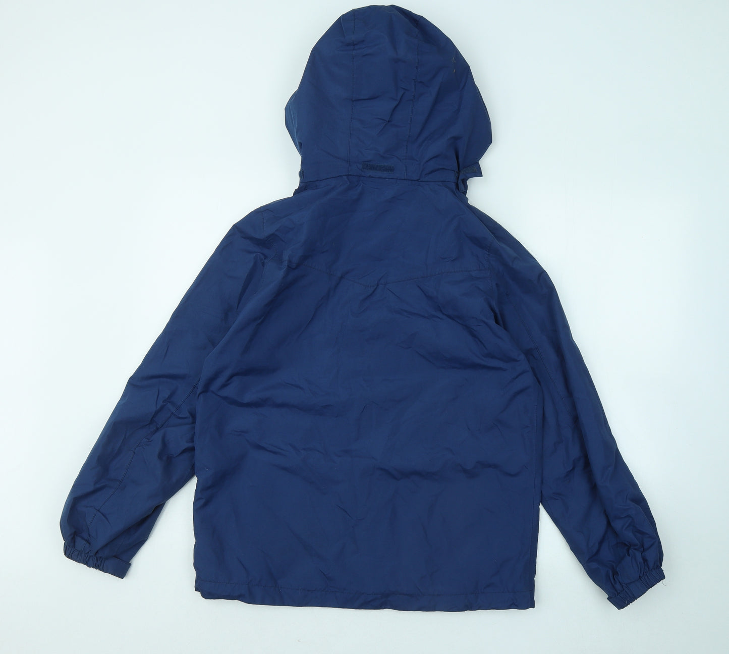 Peter Storm Boys Blue Rain Coat Coat Size 13 Years Zip