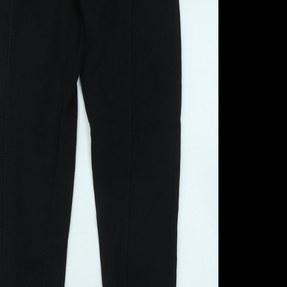 Boohoo Mens Black Cotton Jogger Trousers Size S L30 in Regular Drawstring - Limited