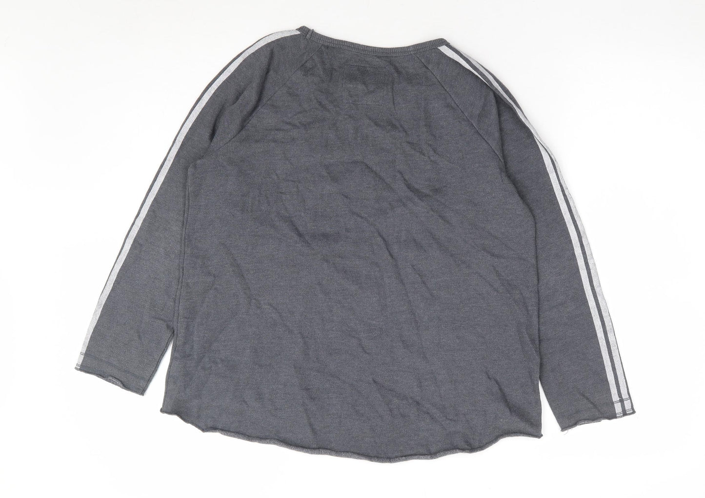 NEXT Girls Grey Cotton Pullover Sweatshirt Size 13 Years Pullover - London