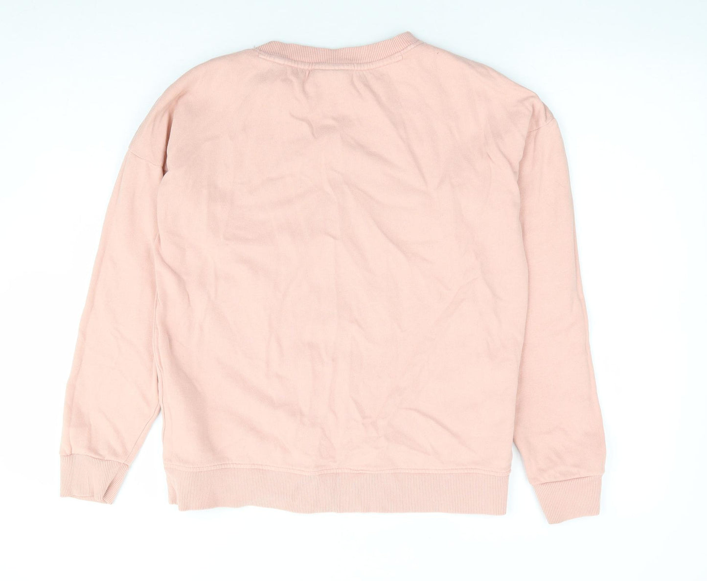 Peanuts Womens Pink Cotton Pullover Sweatshirt Size S Pullover - Snoopy