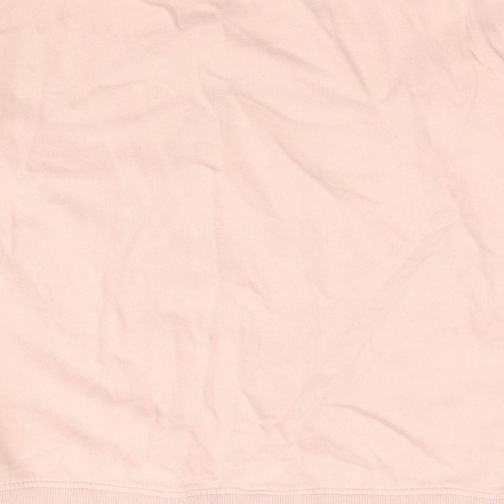 Peanuts Womens Pink Cotton Pullover Sweatshirt Size S Pullover - Snoopy