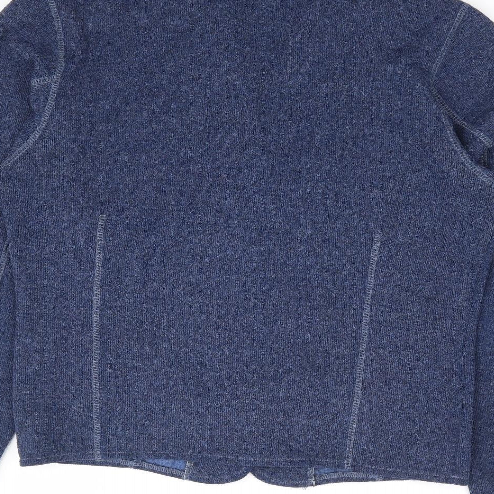 Wallis Womens Blue Polyester Jacket Blazer Size S - Contrast Stitch