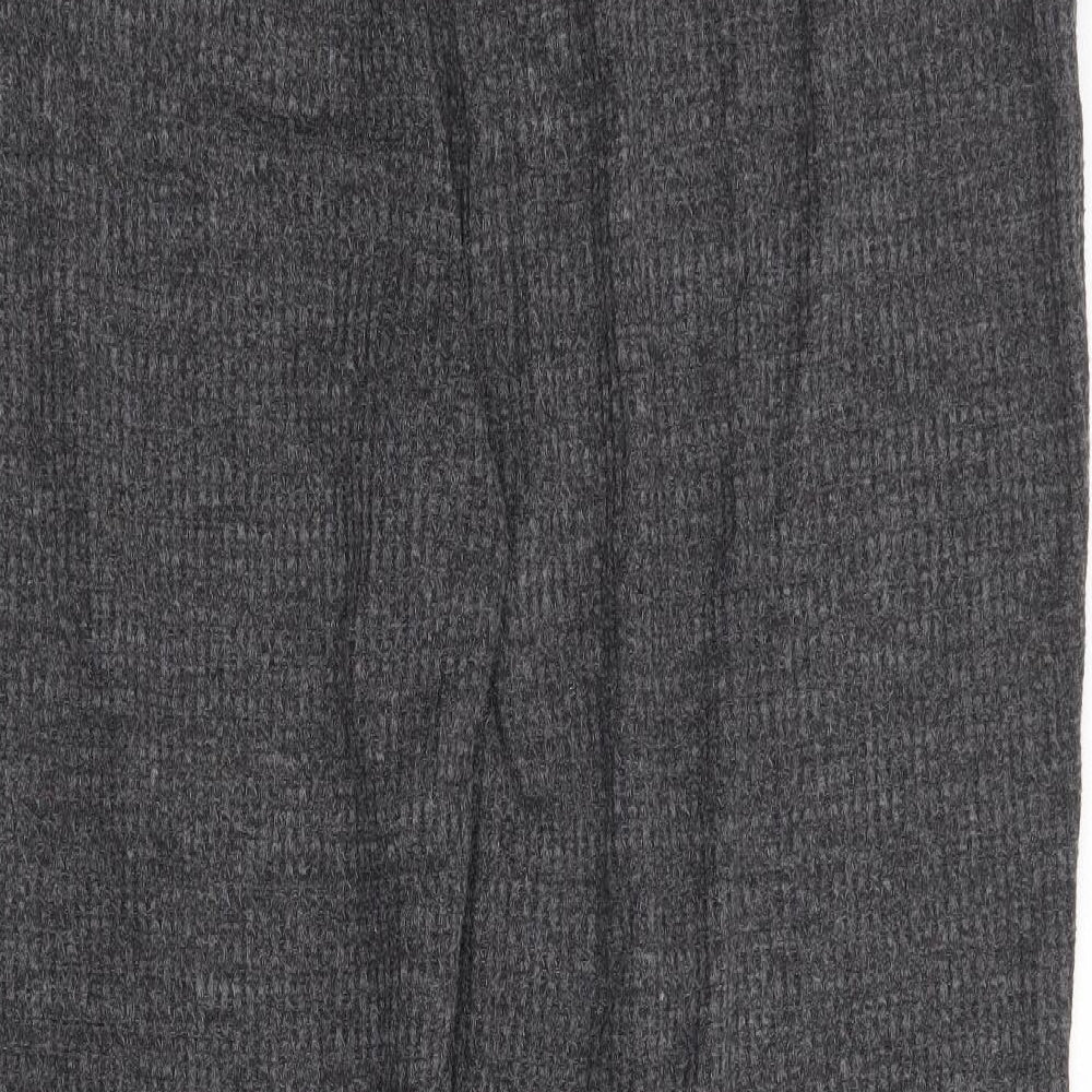 Marks and Spencer Womens Grey Viscose Sweatpants Trousers Size 22 L29 in Regular Drawstring - Lounge Pants