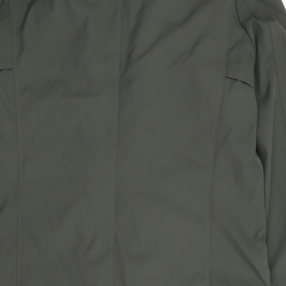 Guards London Mens Green Overcoat Coat Size 48 Button - Thinsulate Lining