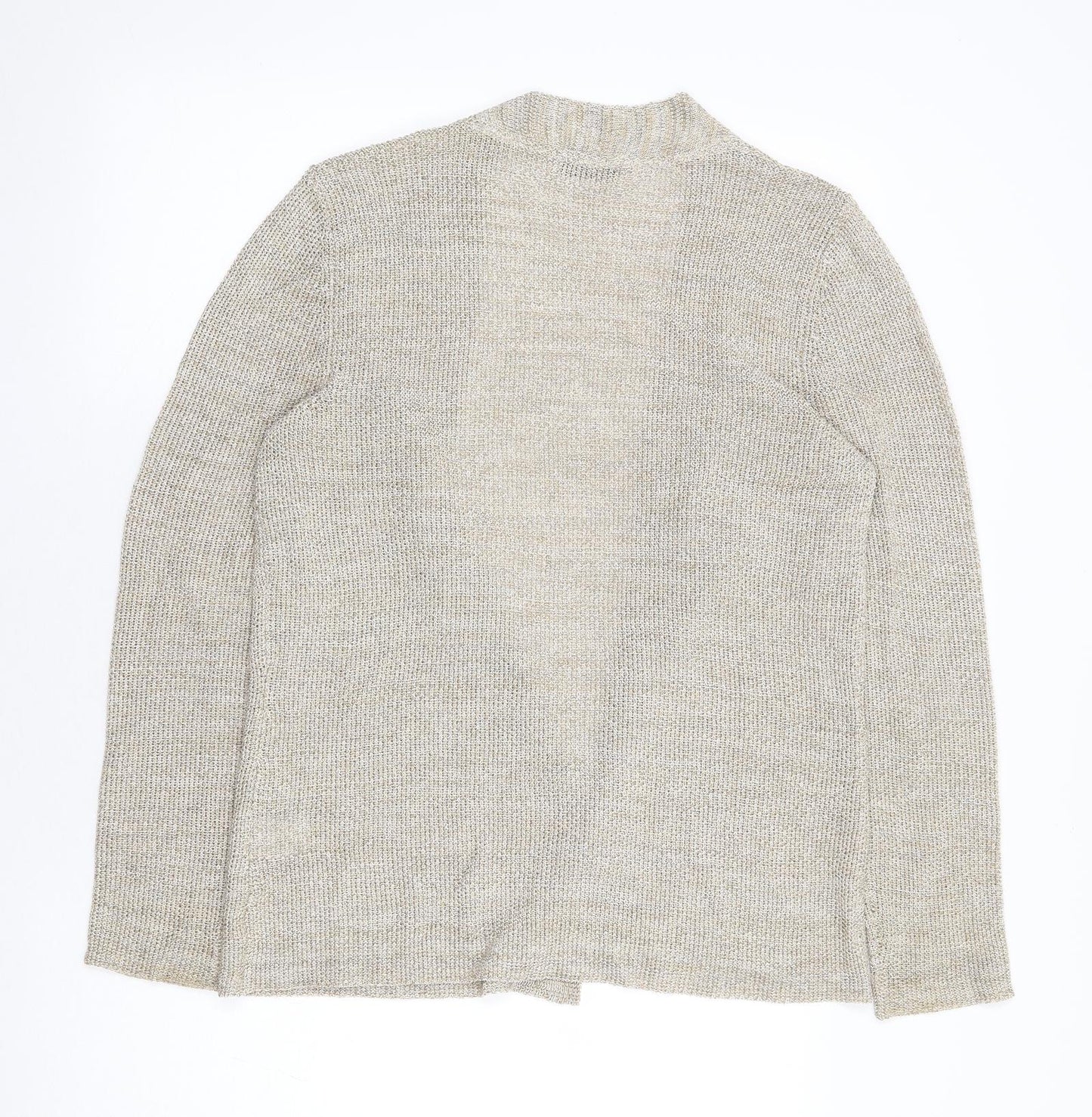 Windsmoor Womens Beige V-Neck Viscose Cardigan Jumper Size S