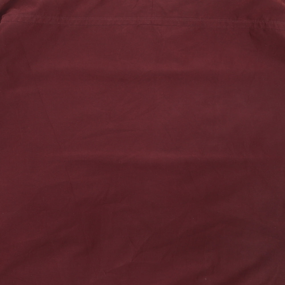 Mansize Mens Red Jacket Size Big 4X Zip