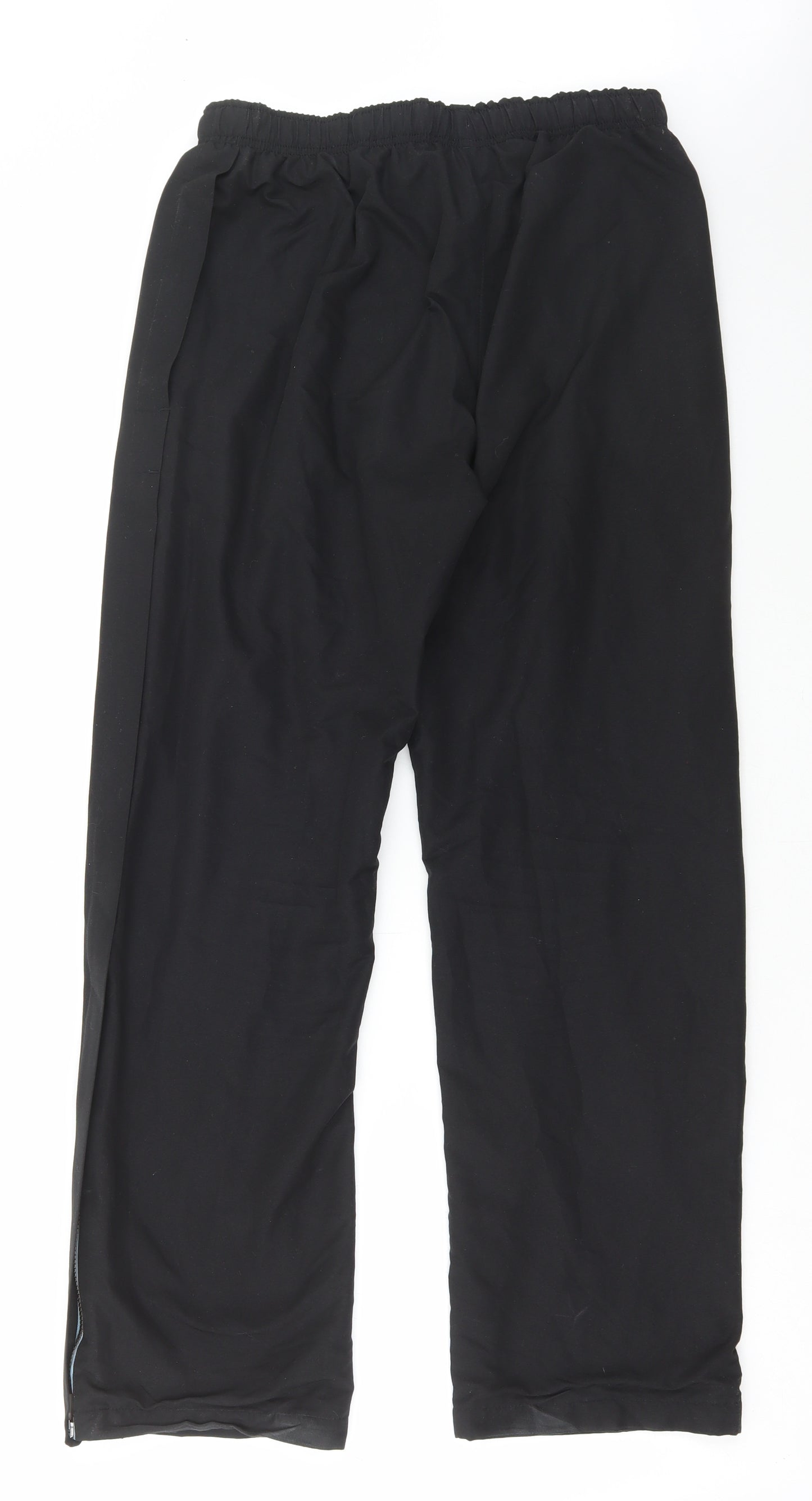 Canterbury Mens Black Polyester Jogger Trousers Size M L30 in Regular Drawstring