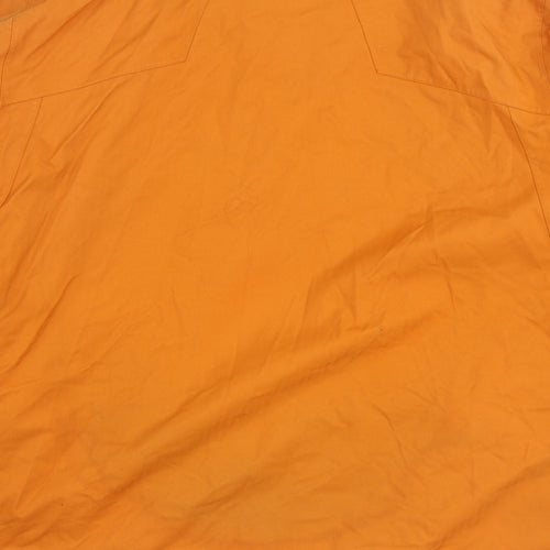 Ultimate Boarding Zone Mens Orange Jacket Size M Zip - Ski Jacket