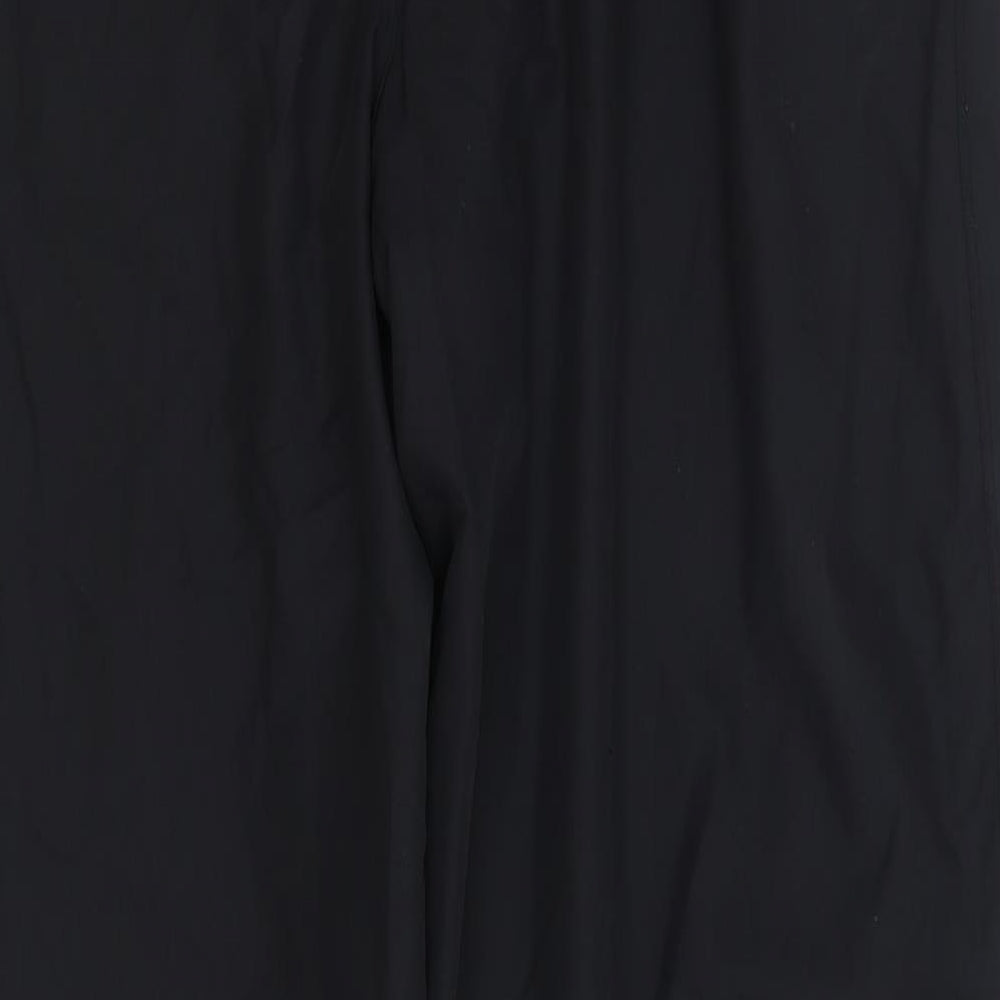 Umbro Mens Black Polyester Jogger Trousers Size XL L34 in Regular Drawstring