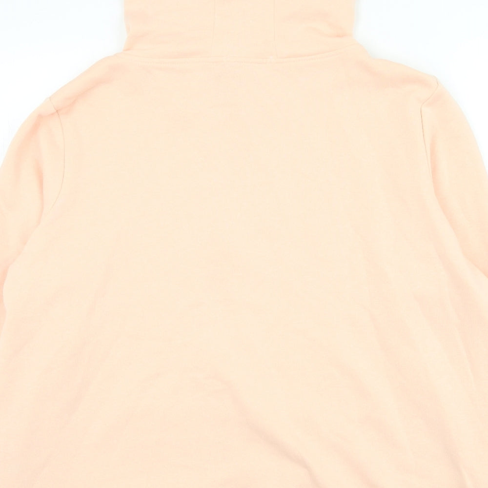 Primark Womens Pink Cotton Full Zip Hoodie Size 22 Zip
