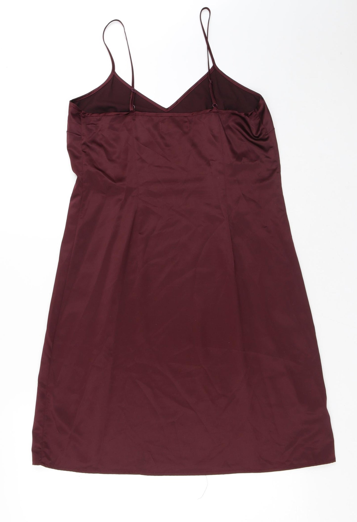 NEXT Womens Red Solid Polyester Babydoll Dress Size 12