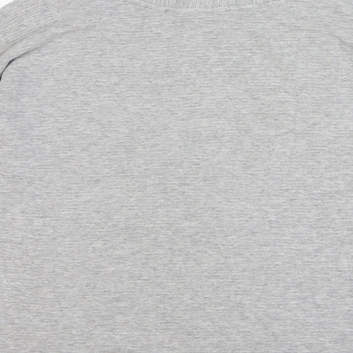 French Connection Womens Grey Viscose Pullover Sweatshirt Size S Pullover