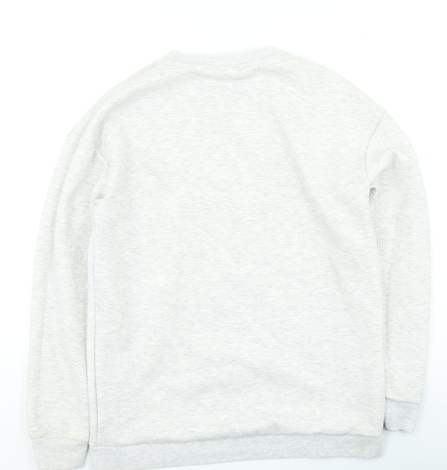 Primark Boys Grey Cotton Pullover Sweatshirt Size 14-15 Years Pullover