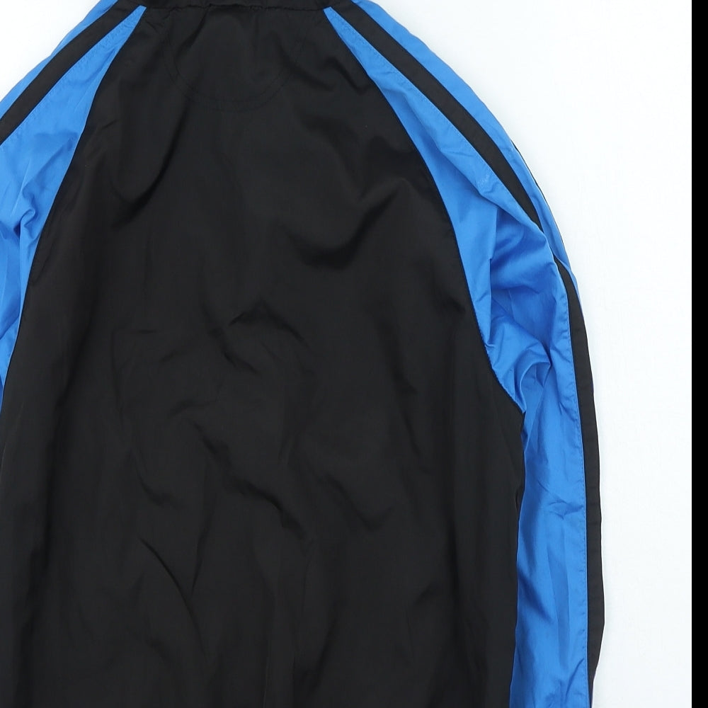 Lonsdale Boys Black Jacket Size 9-10 Years Zip