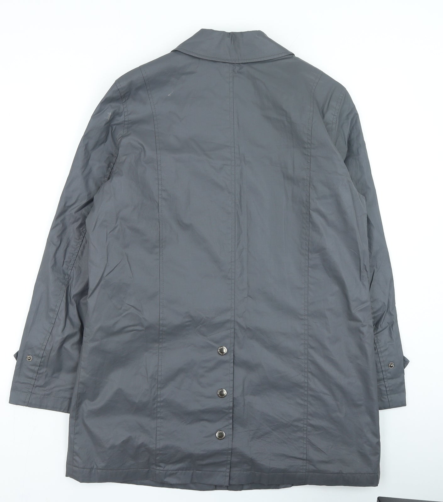 Four Seasons Womens Grey Jacket Coatigan Size M Zip