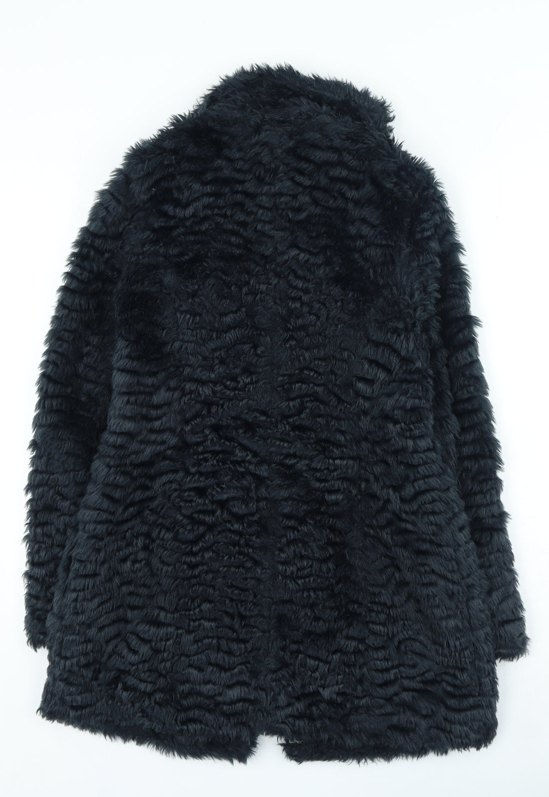 NEXT Womens Blue Overcoat Coatigan Size 12 Zip