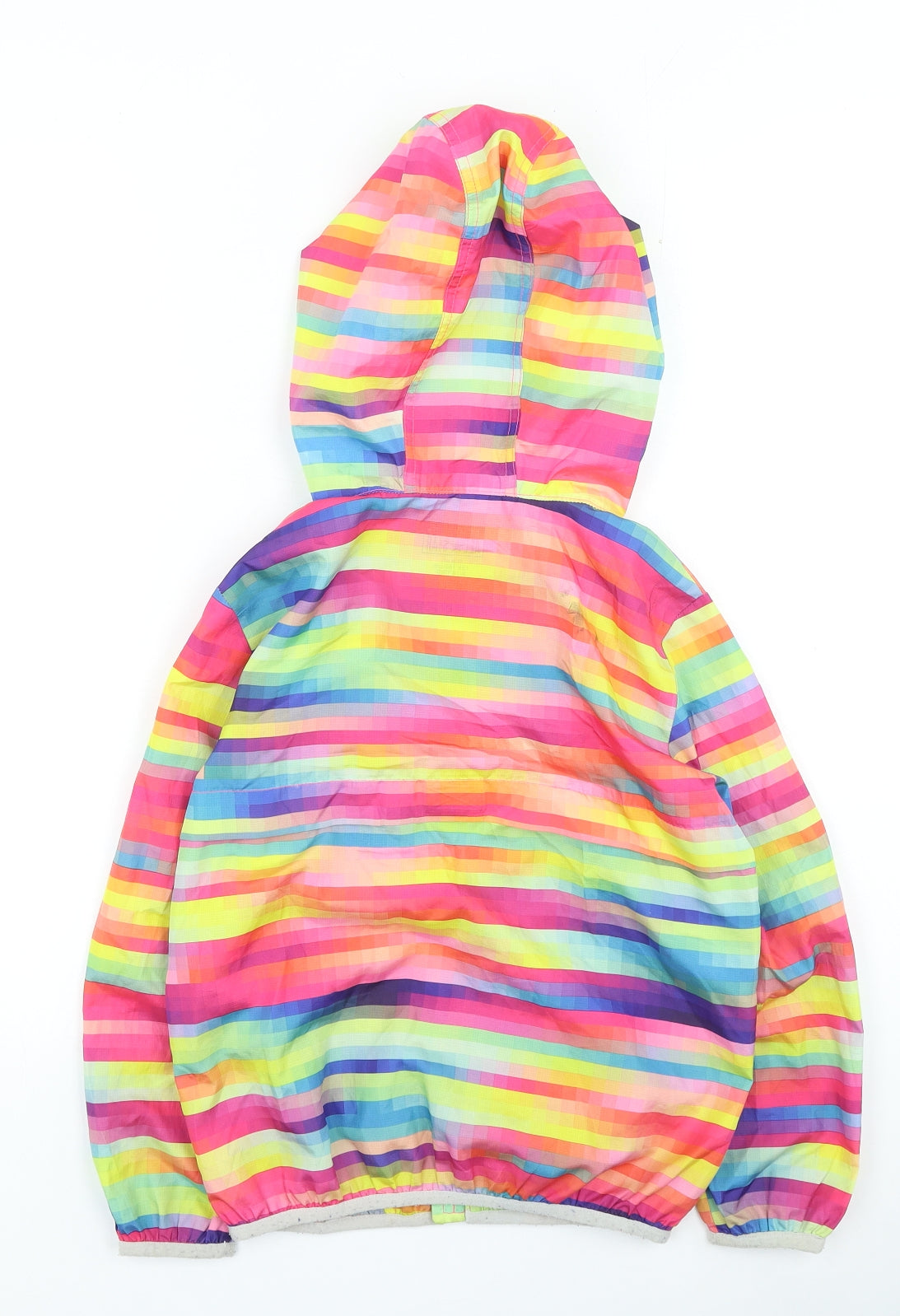 Converse Girls Multicoloured Geometric Jacket Size 8-9 Years Zip