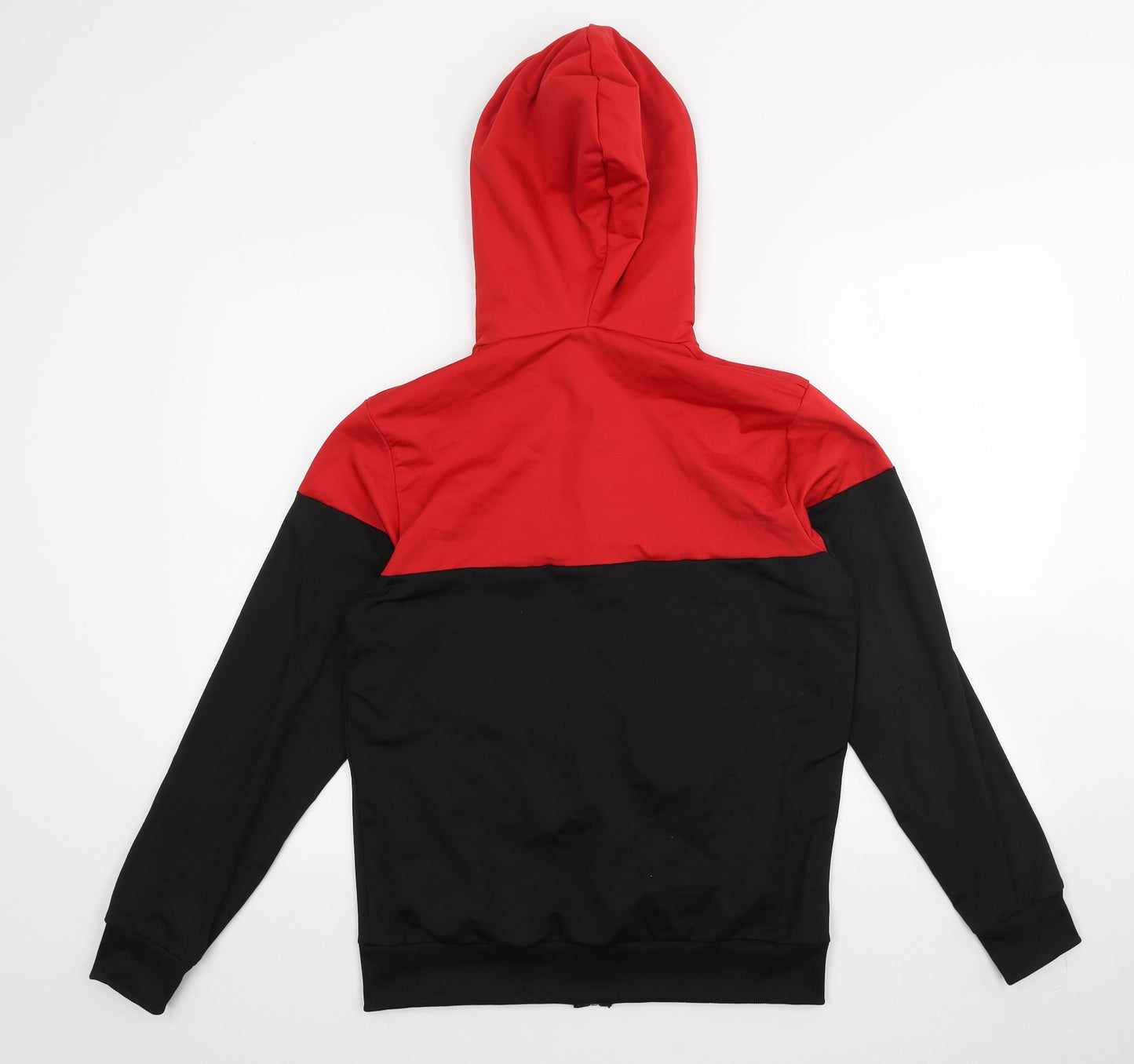 Boohoo Mens Multicoloured Polyester Full Zip Hoodie Size M