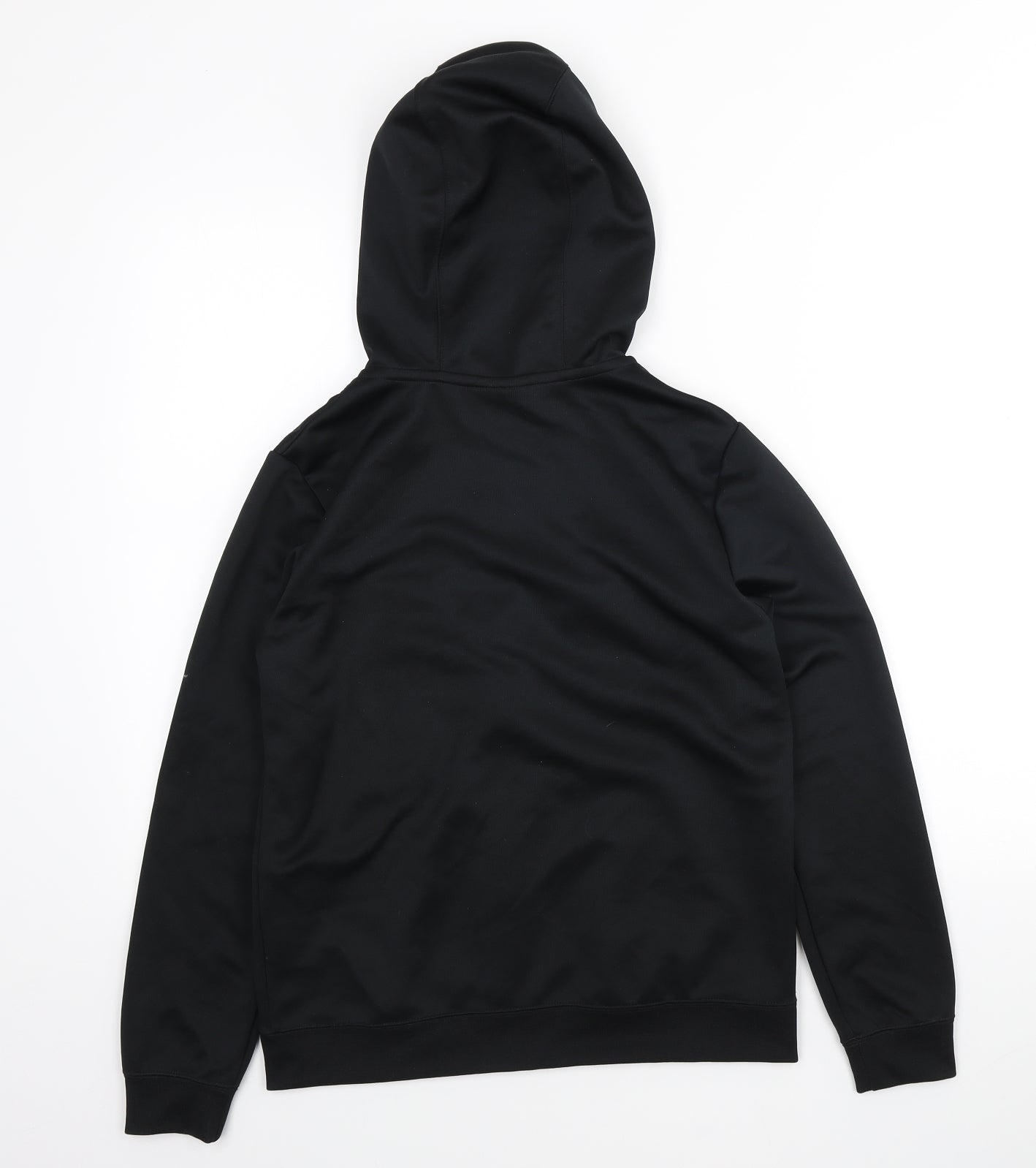Nike Boys Black Polyester Full Zip Hoodie Size 12-13 Years