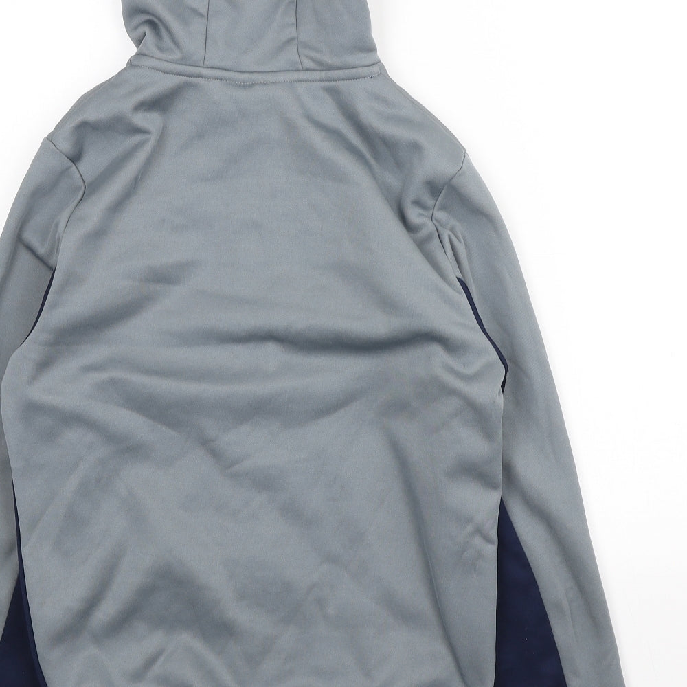 McKenzie Boys Multicoloured Colourblock Polyester Full Zip Hoodie Size 10 Years Zip