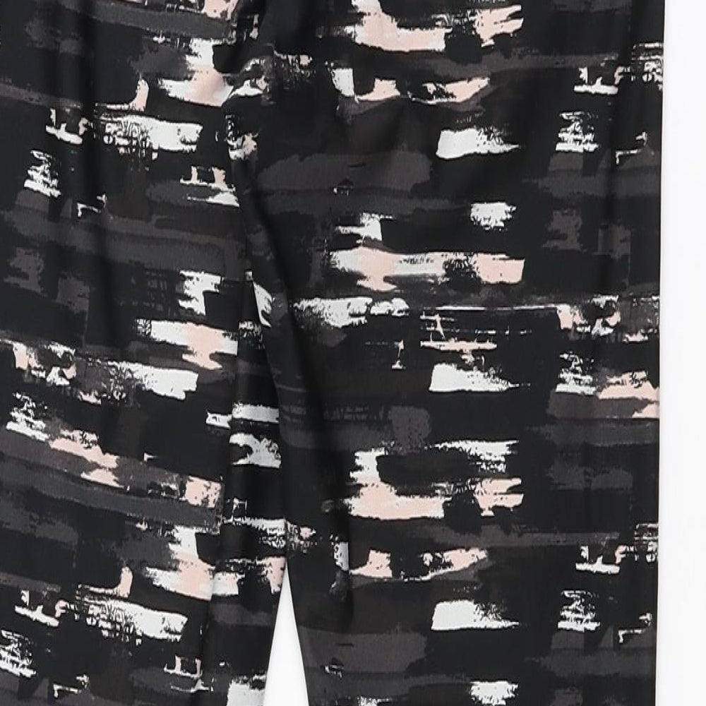 NEXT Womens Multicoloured Polyester Compression Leggings Size 10 L26 in Regular