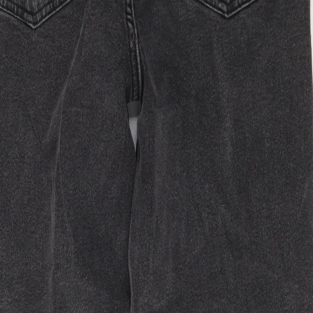Part Two Womens Grey Cotton Boyfriend Jeans Size 27 in L26 in Regular Button