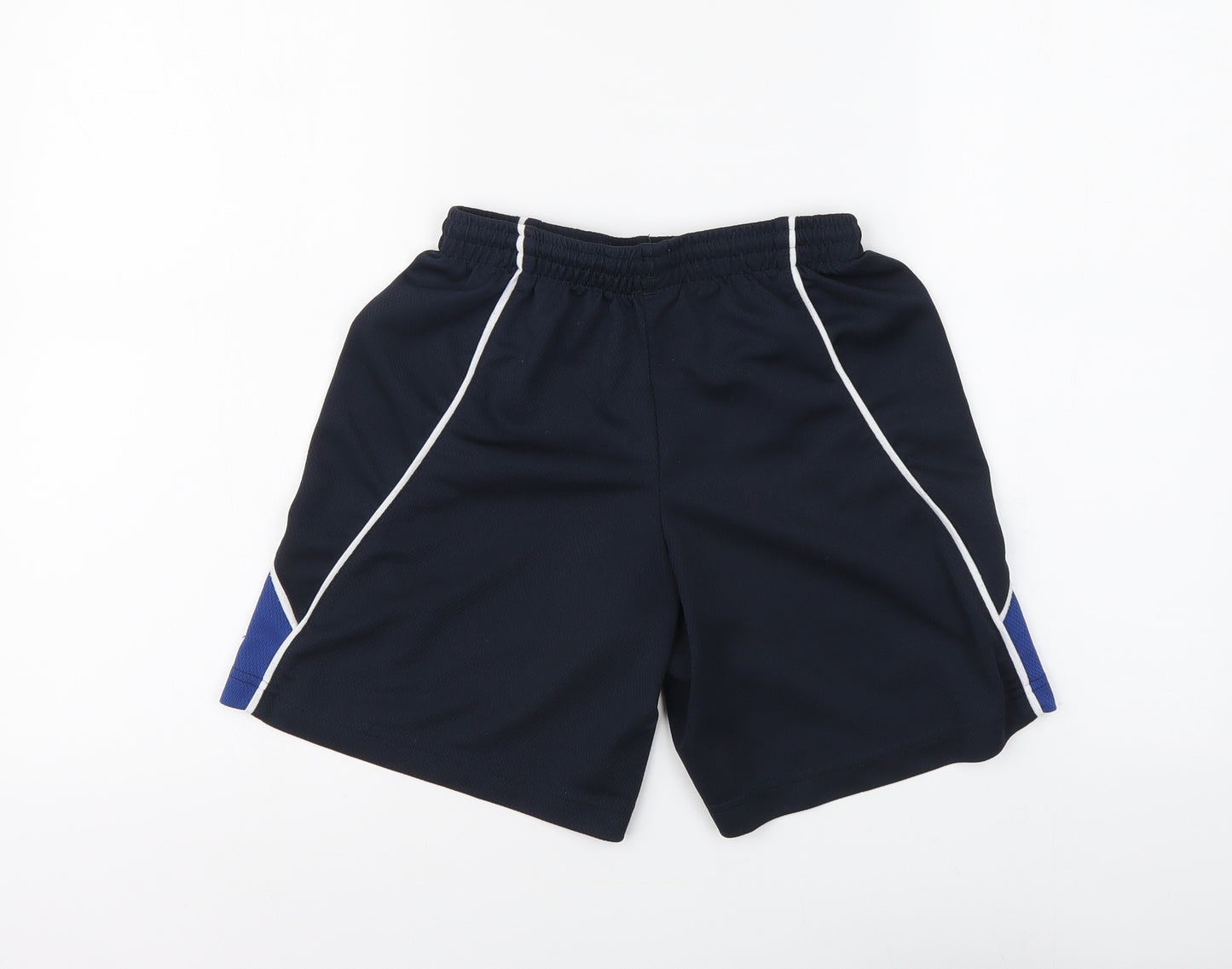 Kukri Boys Blue Polyester Bermuda Shorts Size 11-12 Years Regular