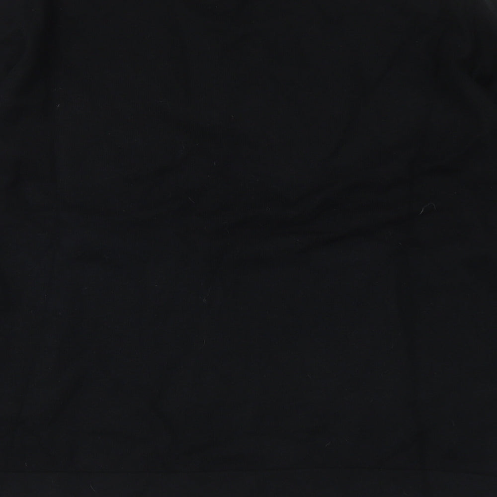 Barbara Lebek Womens Multicoloured High Neck Acrylic Pullover Jumper Size S