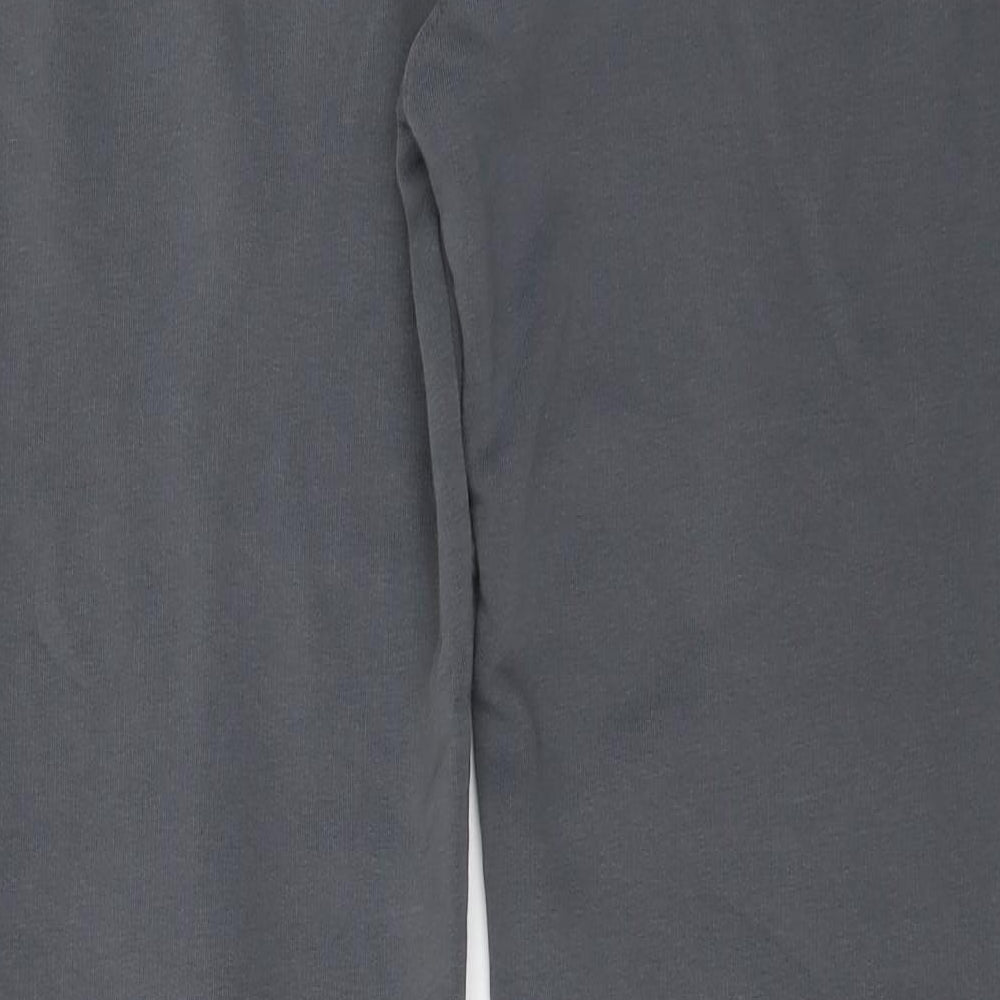 The North Face Mens Grey Cotton Jegging Trousers Size S L28 in Regular Button
