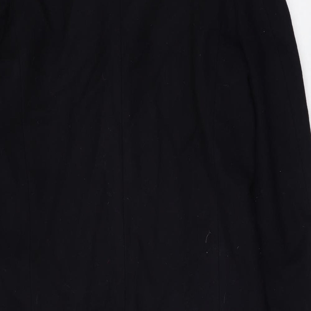 Jack Wills Mens Blue Pea Coat Coat Size L Button