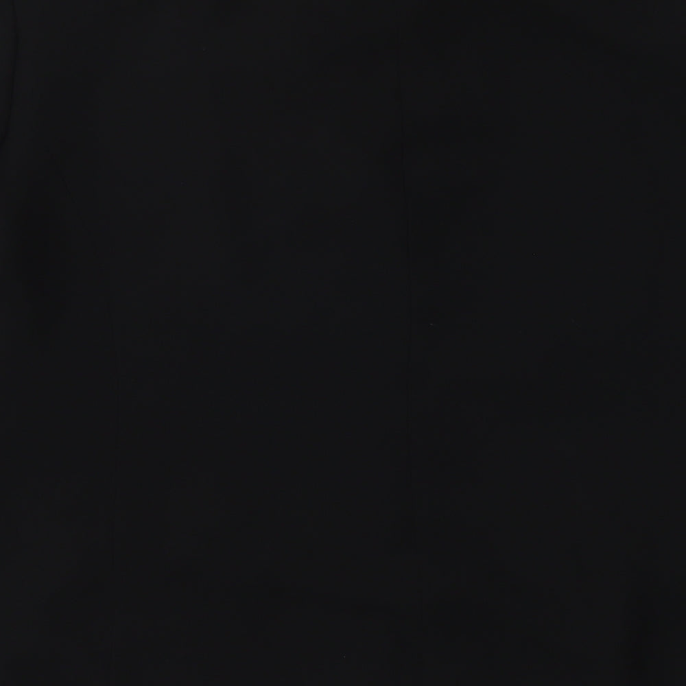 Ann Harvey Womens Black Jacket Size 22 Button