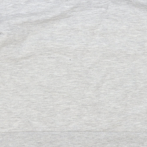Primark Girls Grey Cotton Henley Sweatshirt Size 7-8 Years Pullover - Wonderful