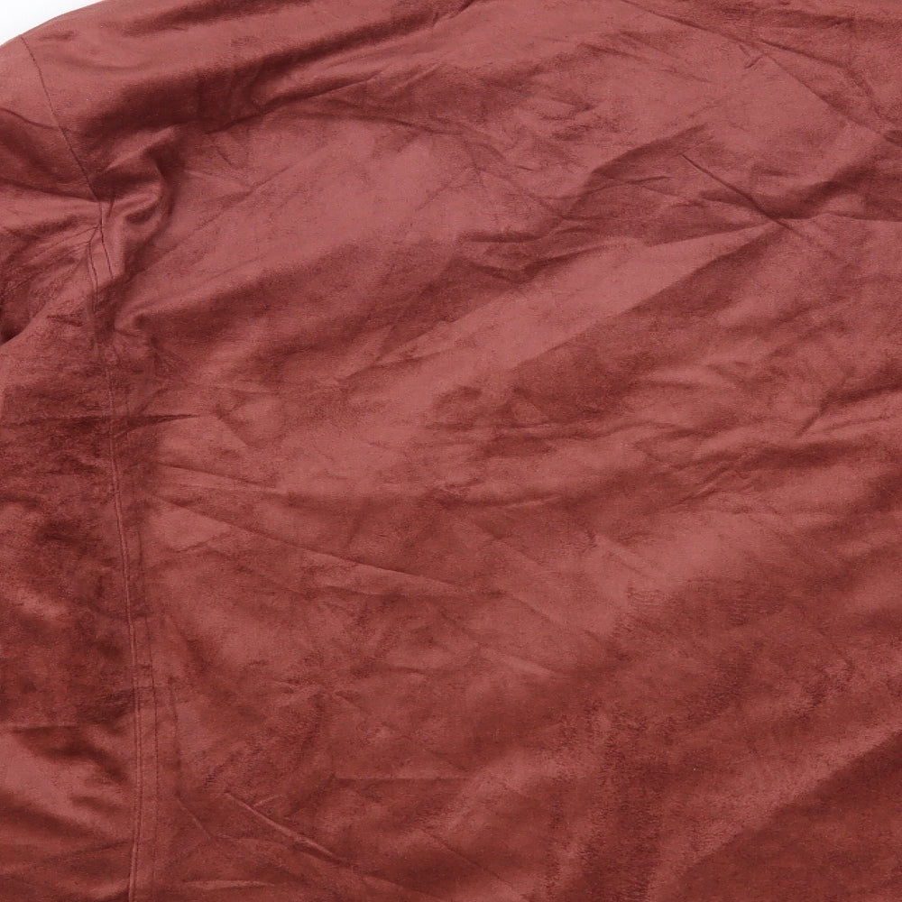 Atlas Womens Orange Jacket Size 24 Zip